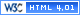 Valid HTML 4.01 Transitional